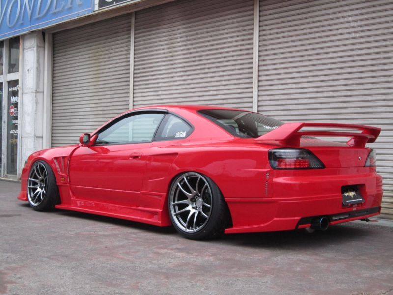 Car Modify Wonder Glare Rear Over Fenders 30mm for Nissan Silvia S15