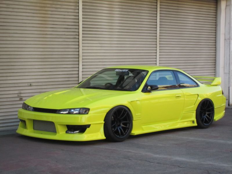 Car Modify Wonder Twin Blade Trunk Wing for Nissan Silvia 240sx S14 CMW