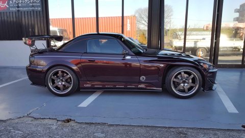Aero Tech | Wide Body Kit for Honda S2000 (AP1/AP2) - Rear Wide Fenders COVER (20 mm wider per side)