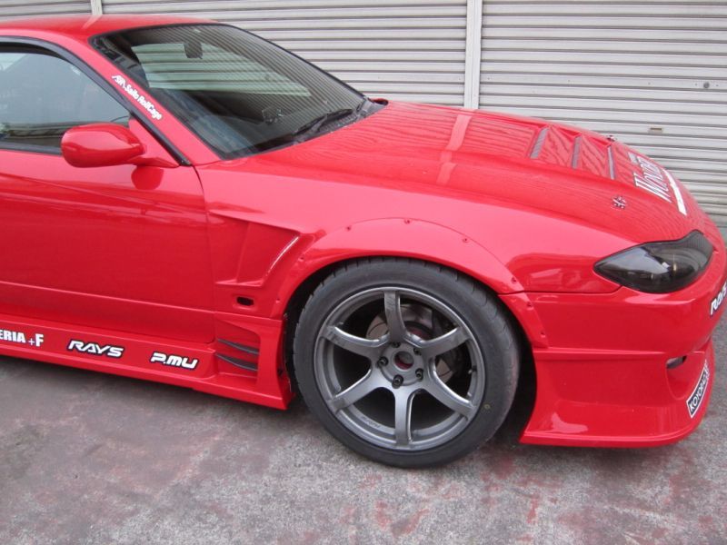 Car Modify Wonder Glare Aero Optional Side Skirt Vent Canard Type-7-B CMW