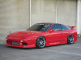 Car Modify Wonder Twin Blade Trunk Wing for Nissan 180sx 240sx S13 Hatch CMW
