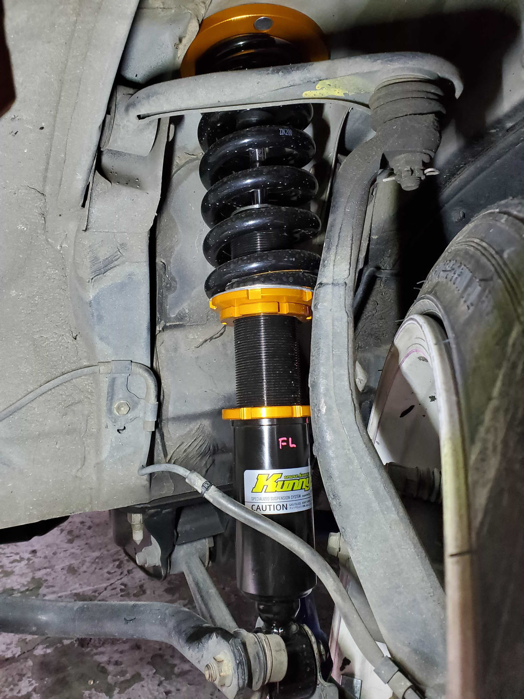 Kunnyz | Kuni-Legs Adjustable Suspension Coilovers for Toyota JZX110 Mark II