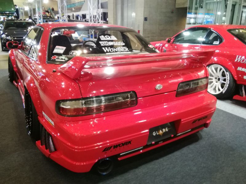 Car Modify Wonder Twin Blade Trunk Wing for Nissan Silvia S13 (240sx S13 Coupe) CMW