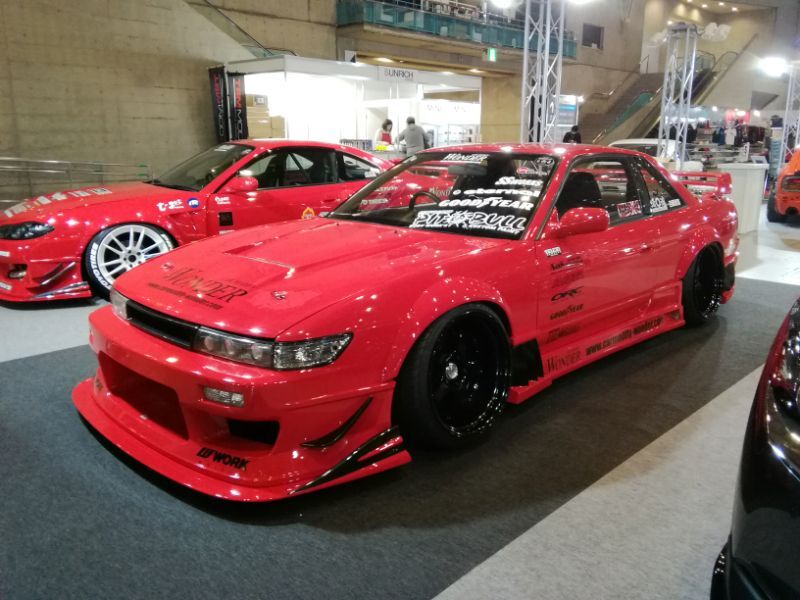 Car Modify Wonder Twin Blade Trunk Wing for Nissan Silvia S13 (240sx S13 Coupe) CMW