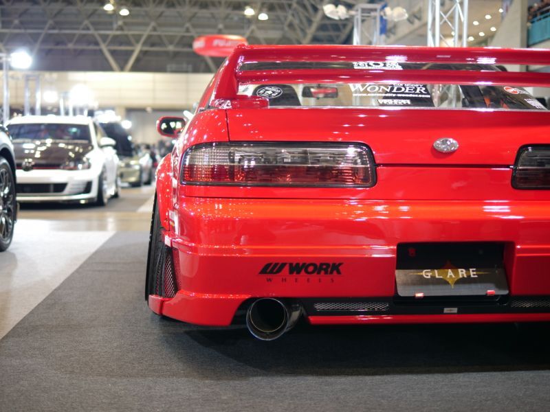 Car Modify Wonder Twin Blade Trunk Wing for Nissan Silvia S13 (240sx S13 Coupe) CMW