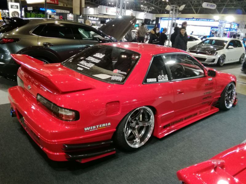 Car Modify Wonder Twin Blade Trunk Wing for Nissan Silvia S13 (240sx S13 Coupe) CMW