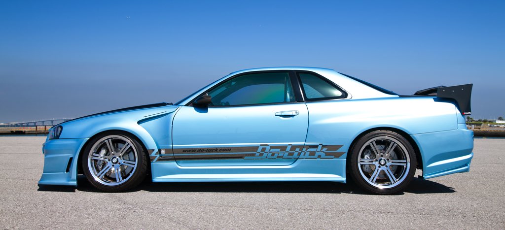 Do-Luck | Side Diffusers for Nissan Skyline GT-R (R34)