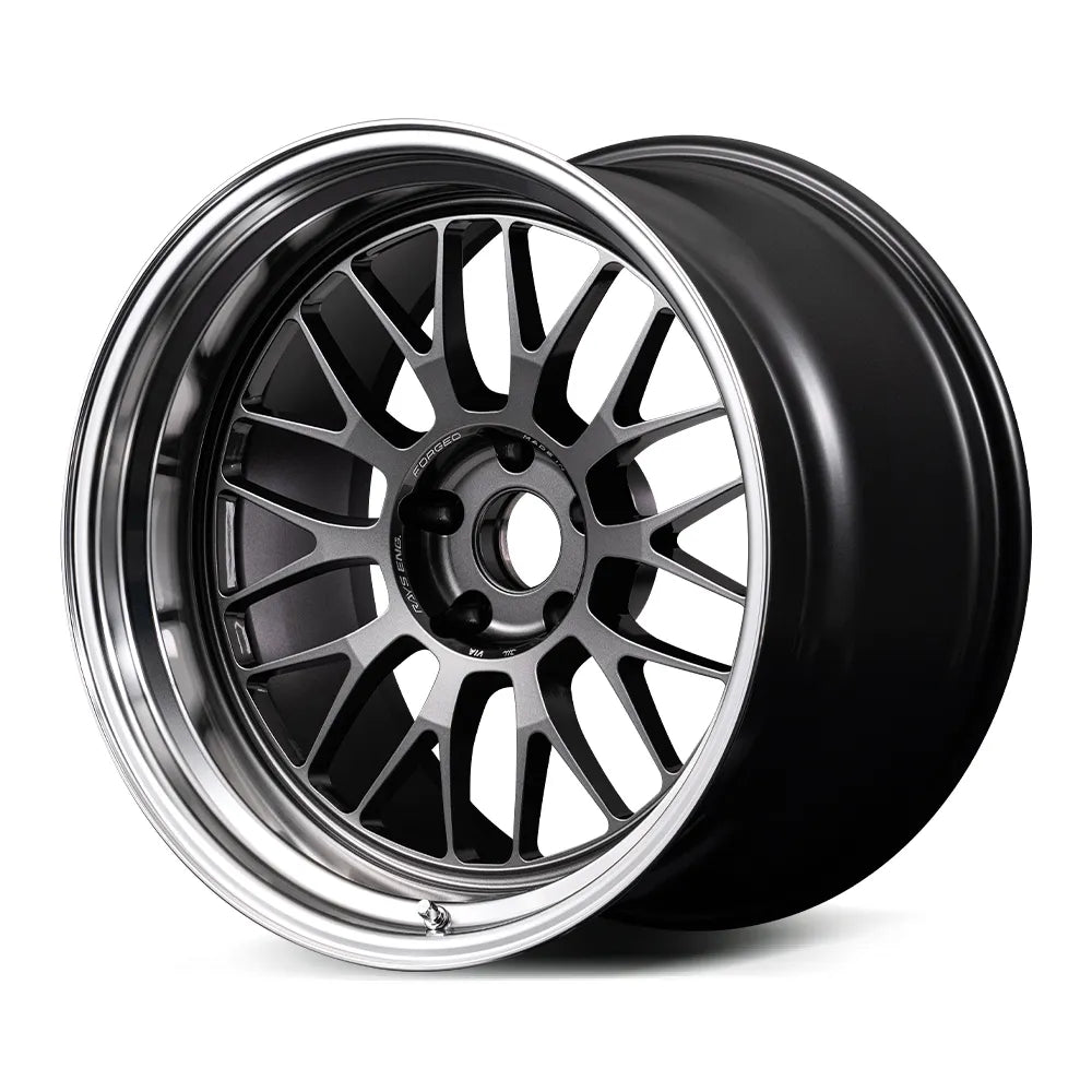 Rays | Volk 21A Dark Gunmetal/Rim DC | 18x10.0 -25 | 5X100