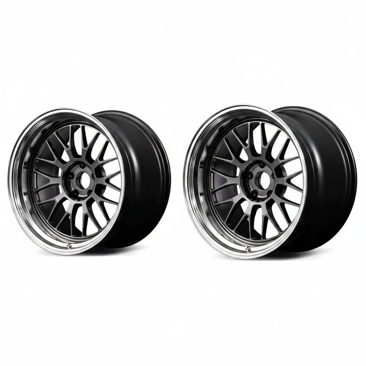 Rays | Volk 21A Dark Gunmetal/Rim DC | 5X114.3| 18x9.5 +20 (Pair)