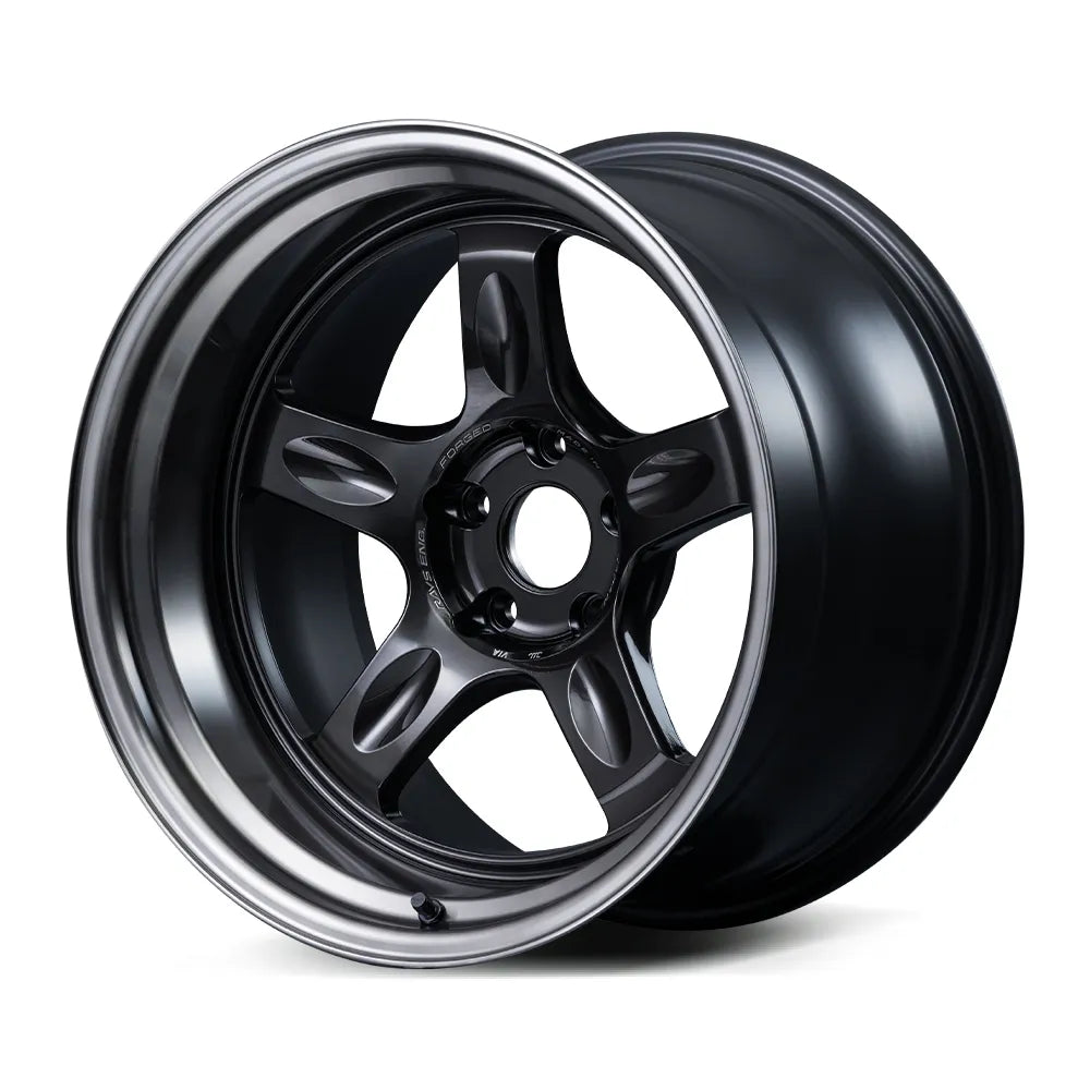 Rays | Volk 21C spec-PW Pressed Double Black | 18x9.0 +30 | 5X100