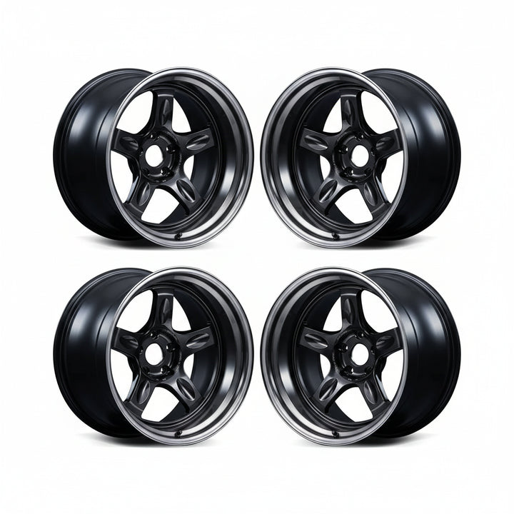 Rays | Volk 21C Spec PW Pressed Double Black | 5X114.3| 18x11.0 +10 (Set)