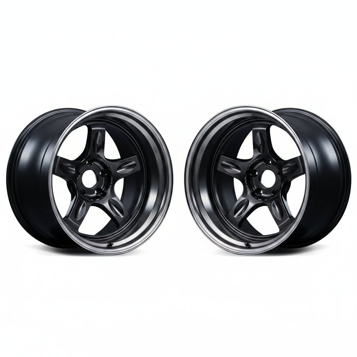Rays | Volk 21C spec-PW Pressed Double Black | 5X114.3| 18x11.0 -10 (Pair)