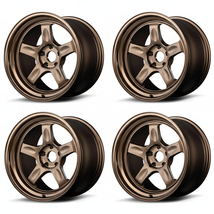 Rays | Volk 21C Bronze | 5X114.3| 18x8.5 +35 (Set)