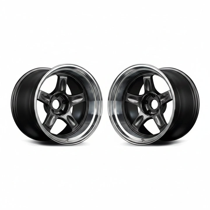 Rays | Volk 21C Dark Gunmetal/Rim DC | 5X114.3| 18x9.5 +20 (Pair)