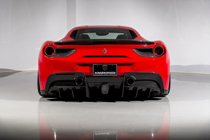 AIMGAIN SPORT FERRARI 488 GTB F142B AERO DRY CARBON - (CONTACT FOR PRICING)