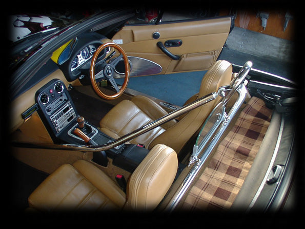 Pit Crew Racing | Single Roll Bar for Mazda MX5 Miata