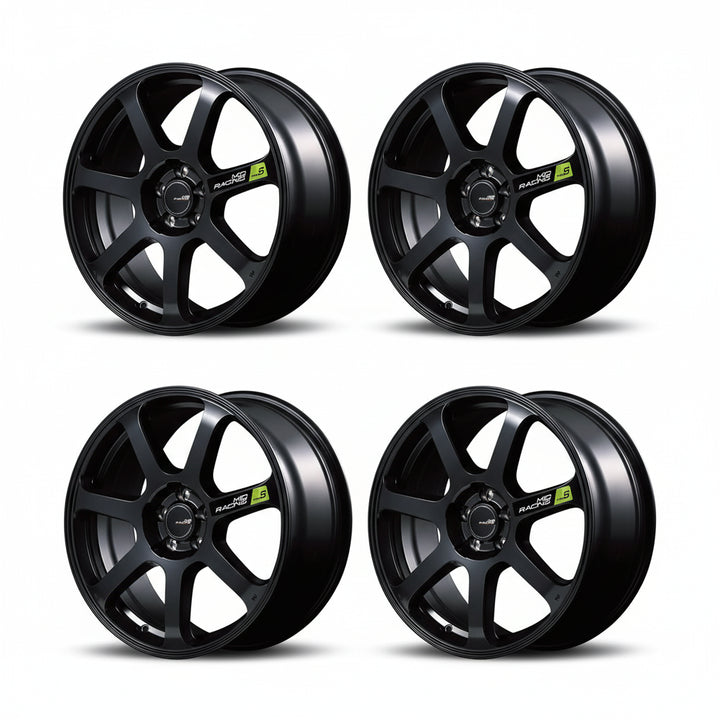 Rays | MID RACING R07 TypeS Semigloss Black | 5X100 | 18X8.0 +45 (Set)