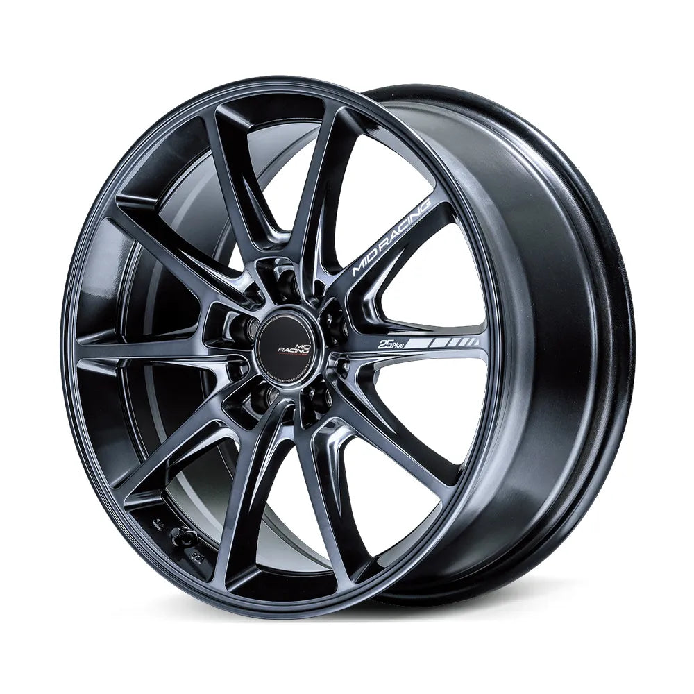 Rays | MID RACING R25Plus Deep Titan Silver | 5X114.3 | 18X8.0 +45