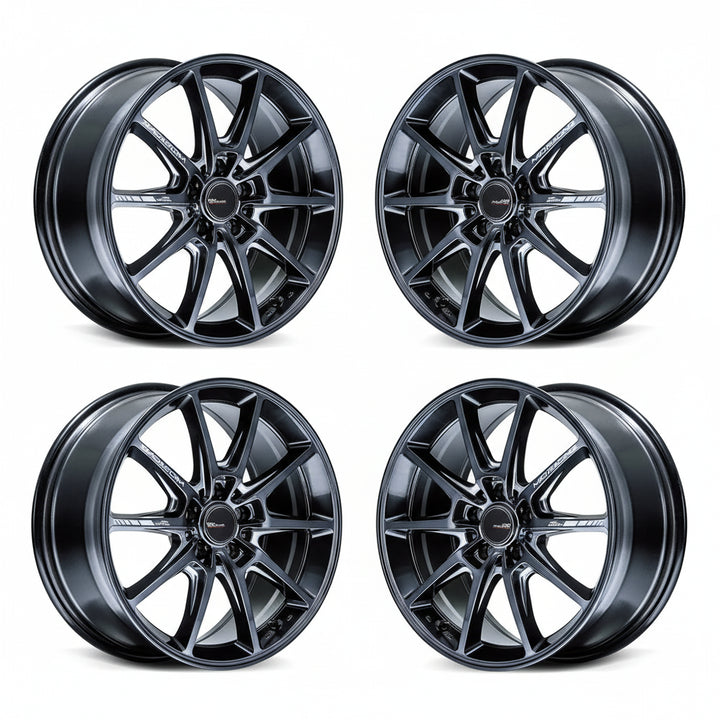 Rays | MID RACING R25Plus Deep Titan Silver | 5X100 | 18X8.0 +45 (Set)