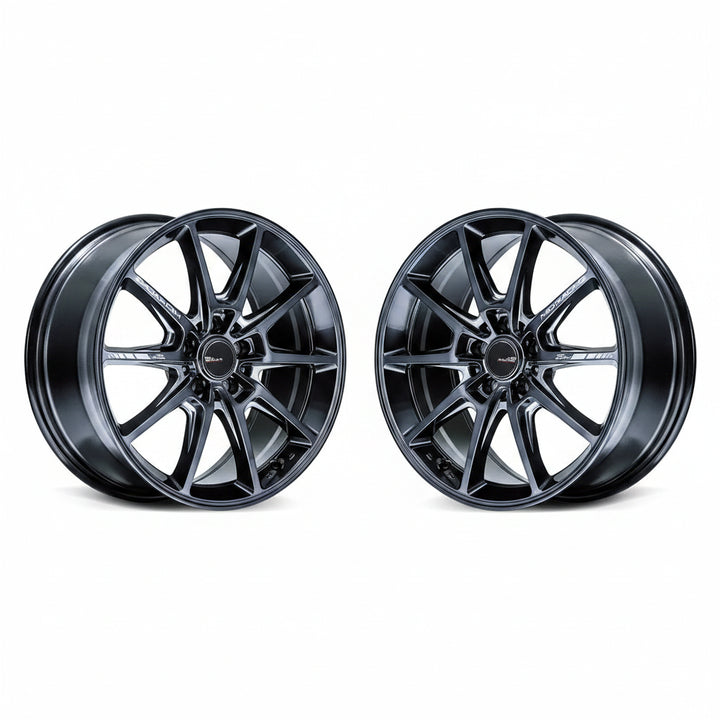 Rays | MID RACING R25Plus Deep Titan Silver | 5X100 | 18X8.0 +45 (Pair)