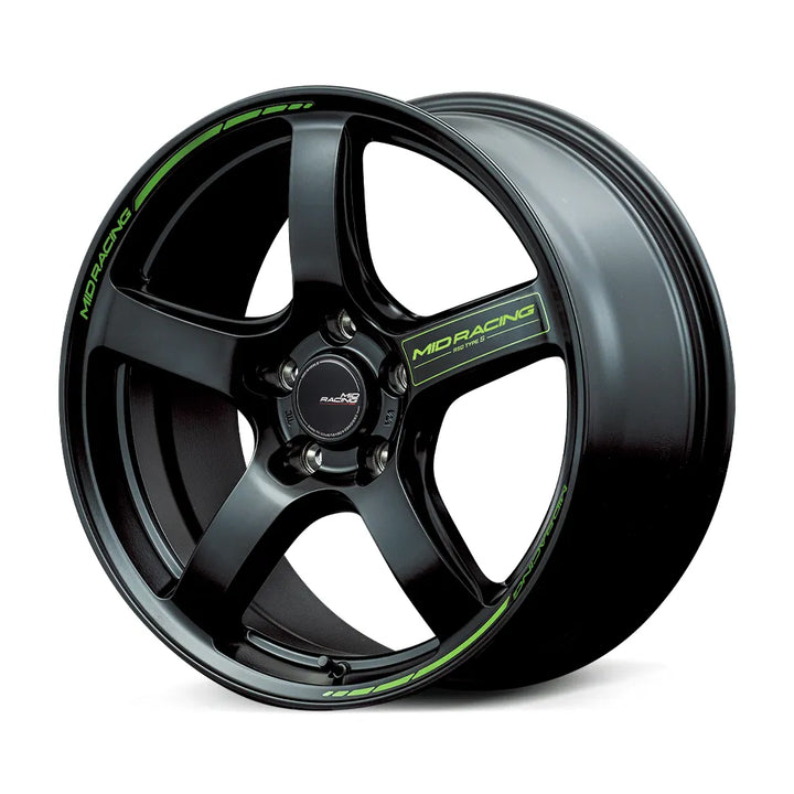 Rays | MID RACING R50 Type S Semigloss Black | 4X100 | 15X5.0 +45