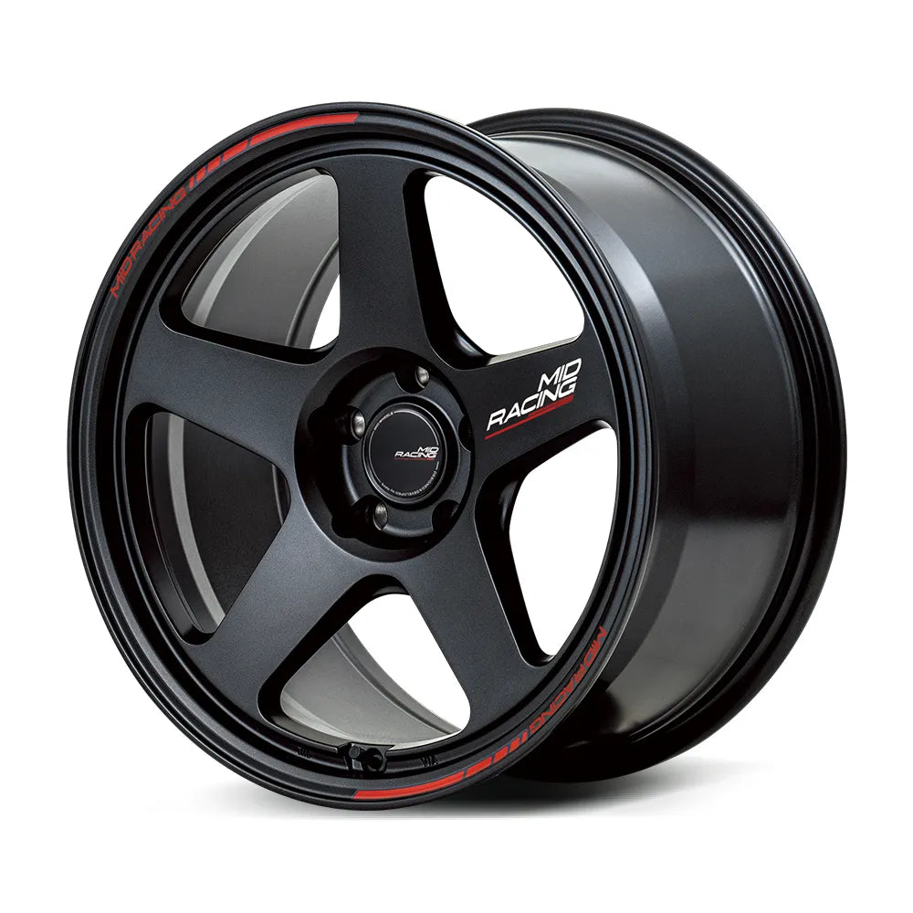 Rays | MID RACING TR50 Tarmac Black | 4X100 | 15X5.0 +45