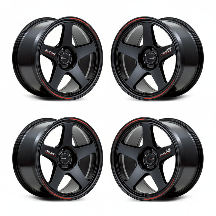 Rays | MID RACING TR50 Tarmac Black | 5X100 | 18X8.5 +45 (Set)