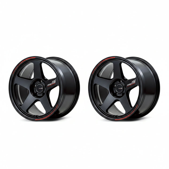 Rays | MID RACING TR50 Tarmac Black | 4X100 | 15X7.0 +35 (Pair)
