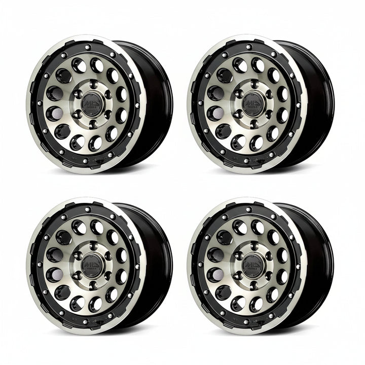 Rays | MID H12 Black Clear/MC | 5X127 | 17X8.5 +0 (Set)