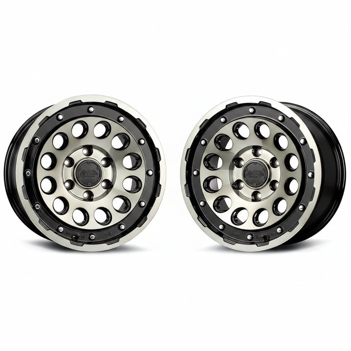 Rays | MID H12 Black Clear/MC | 6X139.7 | 17X8.5 +0 (Pair)