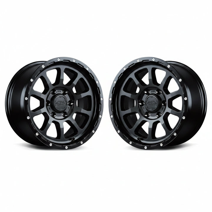 Rays | MID M10 Semigloss Black | 5X127 | 17X8.5 +0 (Pair)