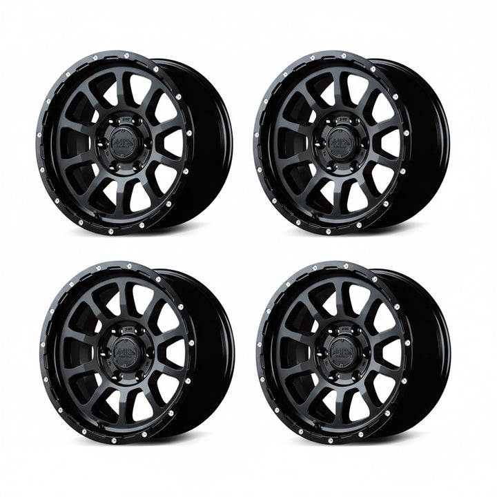 Rays | MID M10 Semigloss Black | 5X127 | 17X8.5 +0 (Set)