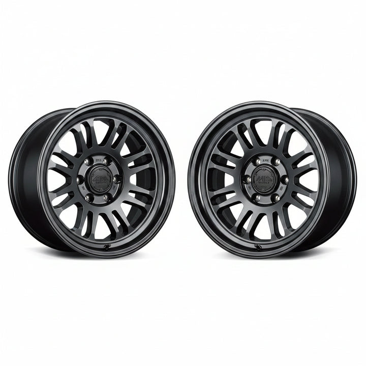 Rays | MID M16 Semigloss Black | 5X127 | 18X9.0 +0 (Pair)