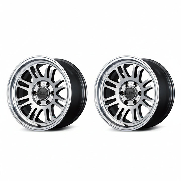 Rays | MID M16 Steel Clear | 5X127 | 17X8.5 +10 (Pair)