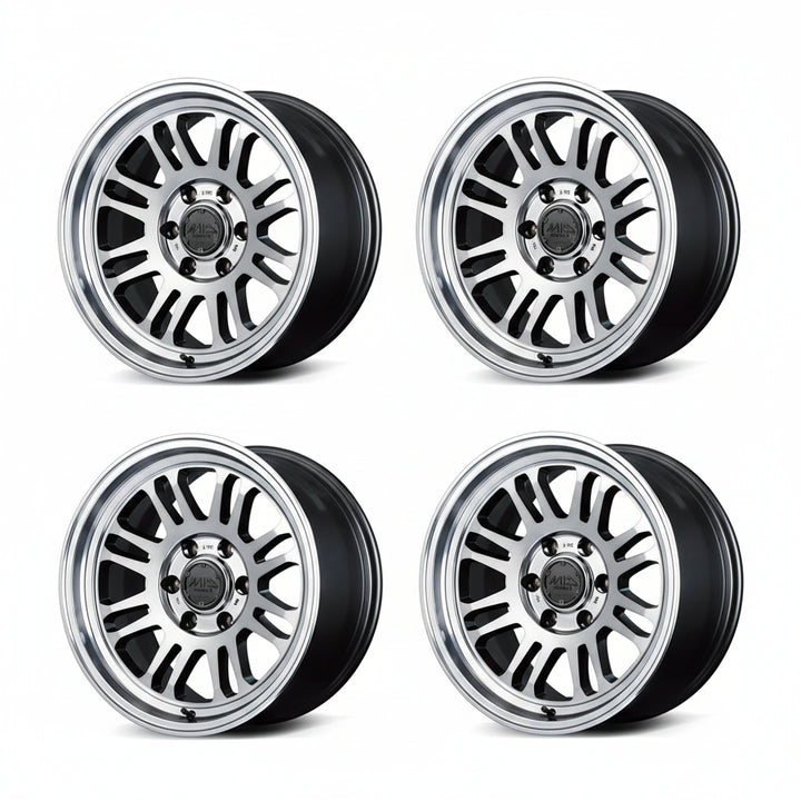 Rays | MID M16 Steel Clear | 6X135 | 17X8.5 +10 (Set)