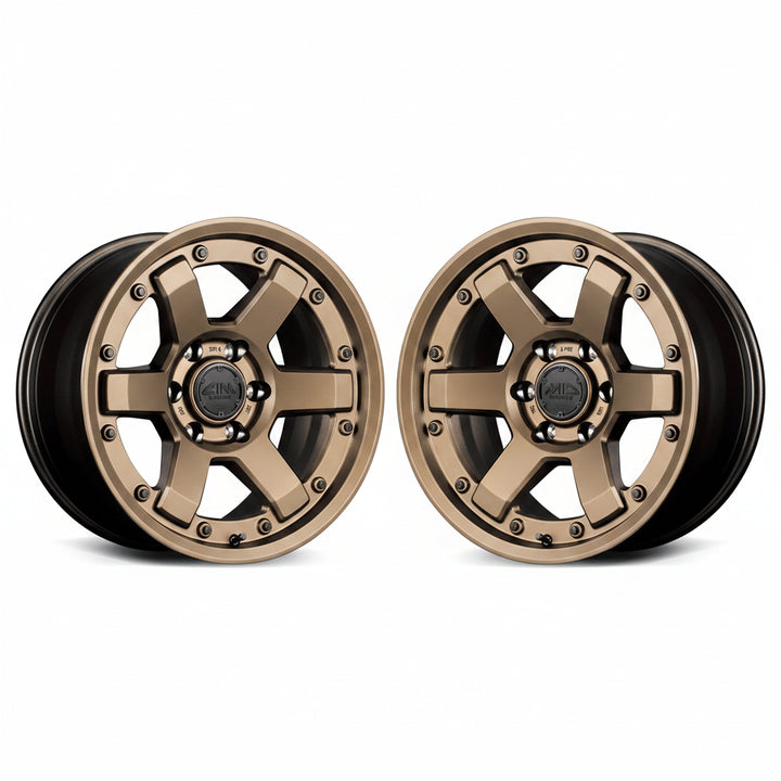 Rays | MID M6 Dark Bronze | 5X127 | 17X8.5 +0 (Pair)