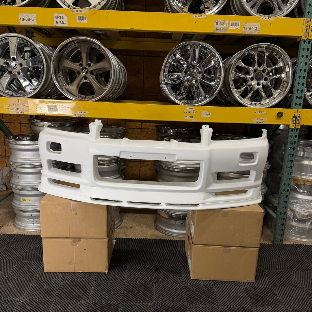 IN STOCK! URAS | Type-R Front Bumper for Nissan Skyline R34