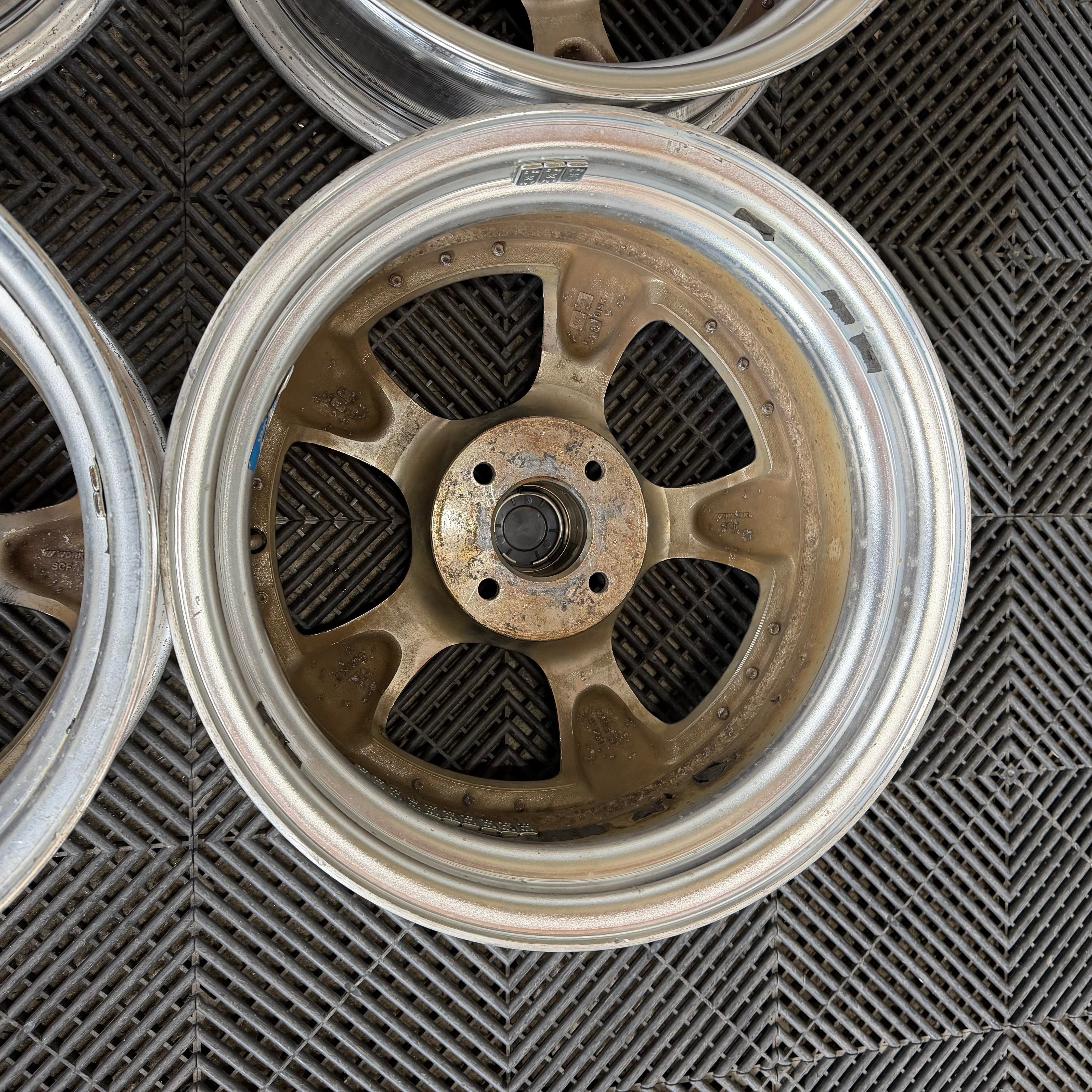 Work VS KF | 4x100 | 15x6+40 – Parts From Japan