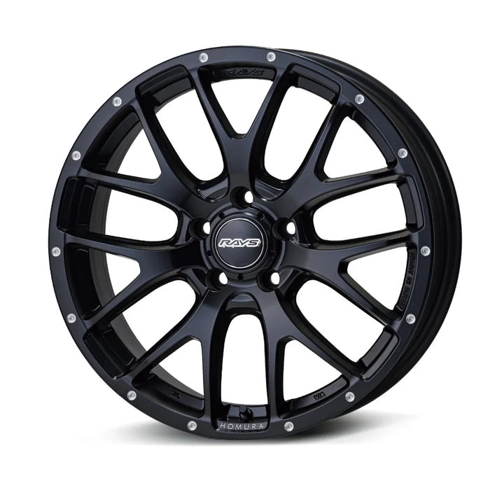 Rays | HOMURA 2X7FA Semigloss Black | 5X114.3 | 18X7.5 +38 (Pair)