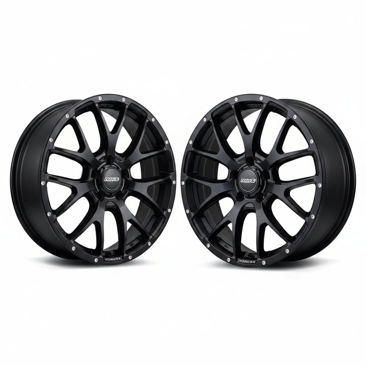 Rays | HOMURA 2X7FA Semigloss Black | 5X114.3 | 18X7.5 +38 (Pair)