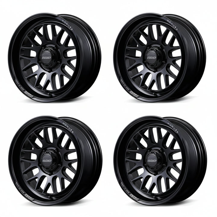 Rays | HOMURA 2X9L-RA Semigloss Black | 5X139.7 | 18X7.0 +8 (Set)