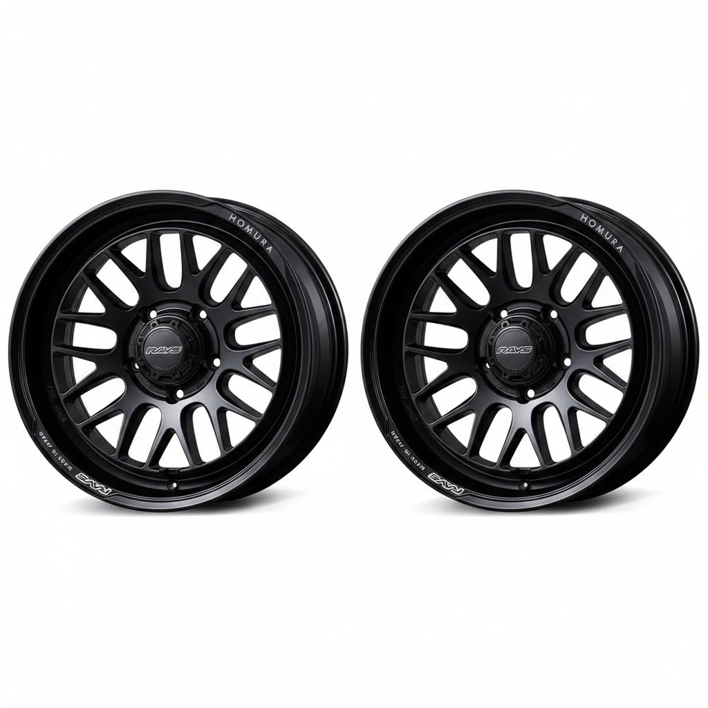 Rays | HOMURA 2X9L-RA Semigloss Black | 5X139.7 | 18X7.0 -2 (Pair)