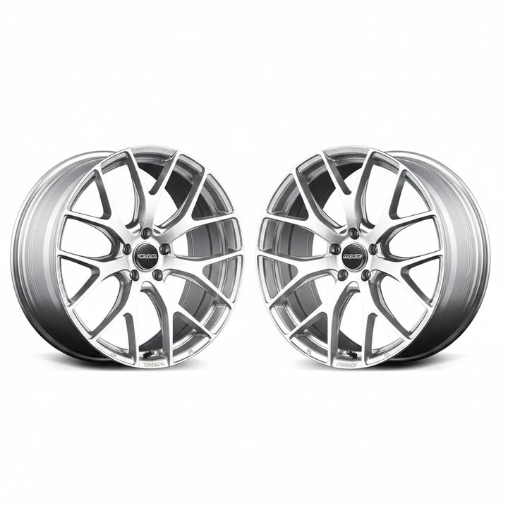 Rays | HOMURA 2X7FT Diamond Cut / Side Sunlight Silver | 5X120 | 19X8.0 +38 (Pair)