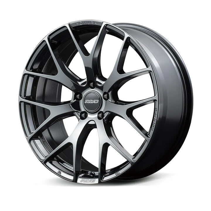 Rays | HOMURA 2X7FT Black Chrome Coating | 5X120 | 20X8.5 +45 (Set)