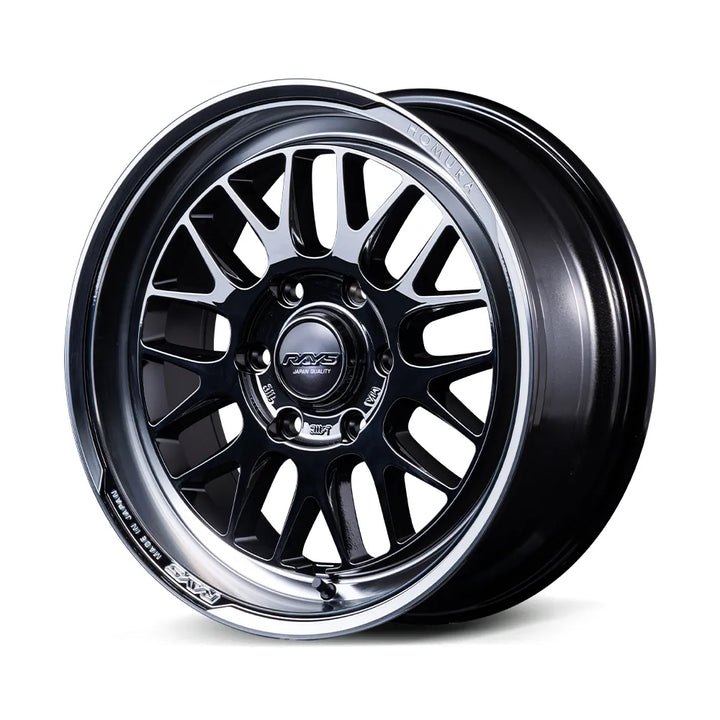 Rays | HOMURA 2X9L-RA JET BLACK EDITION Black Chrome Coating / Rim DMC | 6X139.7 | 18X7.5 +38