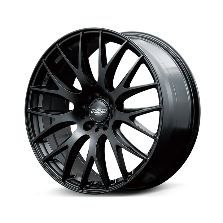 Rays | HOMURA 2X9PLUS SPORT EDITION Semigloss Black/RAP | 5X114.3 | 18X7.5 +46