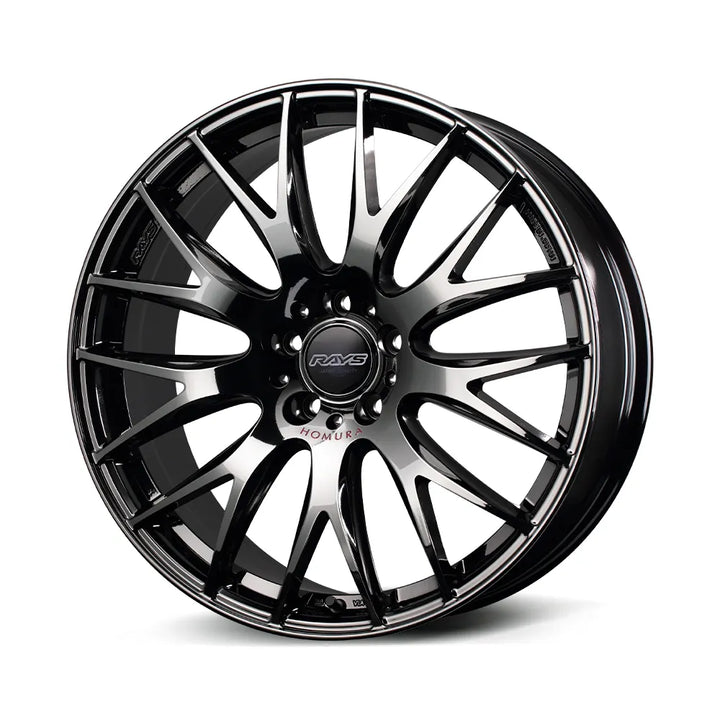 Rays | HOMURA 2X9Plus JET BLACK EDITION IV Black Chrome Coating/RAP | 5X100 | 18X8.0 +44 (Set)