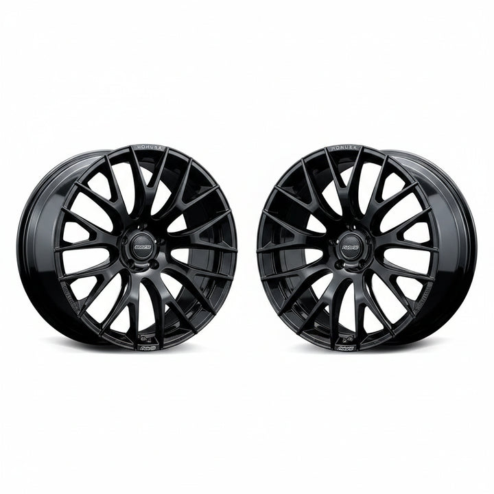 Rays | HOMURA 2X9R Glossy Black | 6X139.7 | 20X9.0 +55 (Pair)