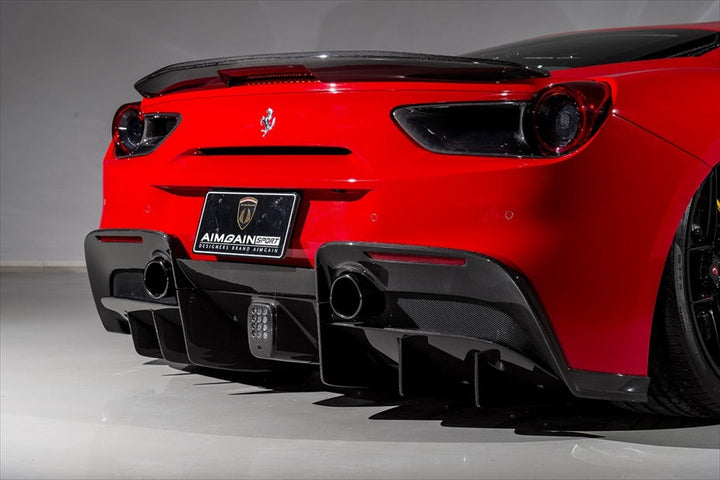 AIMGAIN SPORT FERRARI 488 GTB F142B AERO DRY CARBON - (CONTACT FOR PRICING)