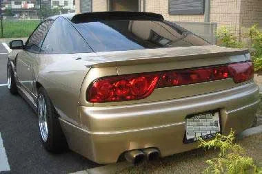 Super Made | Instant Gentleman Rear Bumper for Nissan 180SX / 240SX S13 Hatch